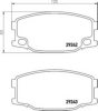 HELLA 8DB 355 005-571 Brake Pad Set, disc brake
